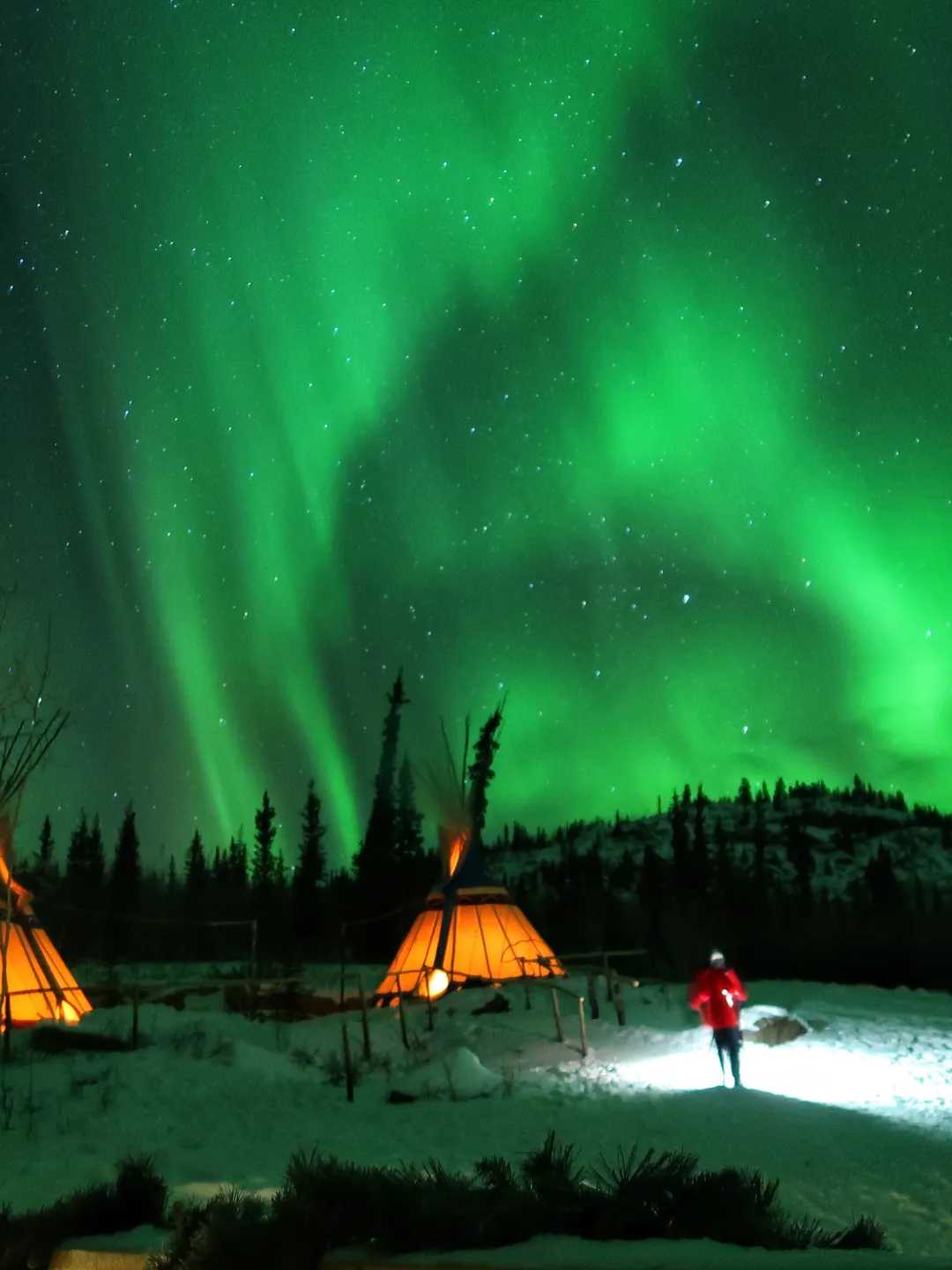 Canadá Aurora Xperience Background